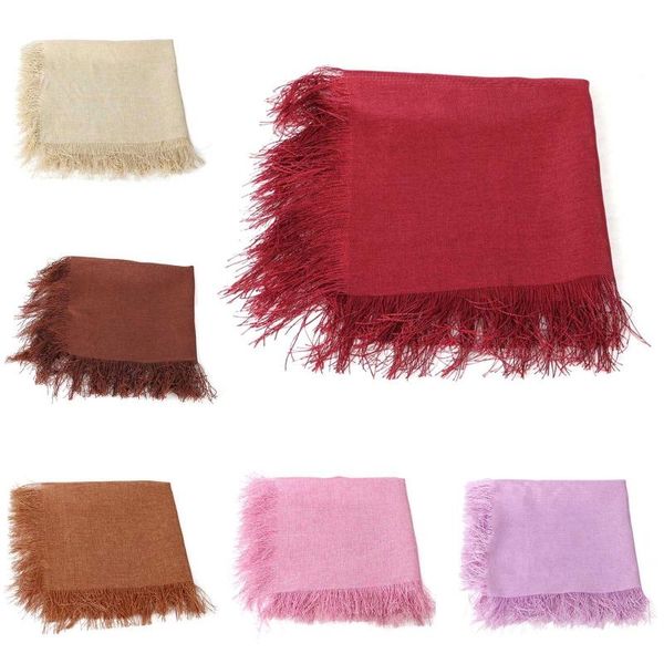 

blankets & swaddling born pography props shower gifts infants sleeping swaddle wrap baby tassel receiving blanket h3cd