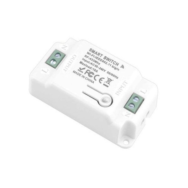 

smart home control tuya wifi+433mhz remote wifi switch module four methods app support amazon alexa google