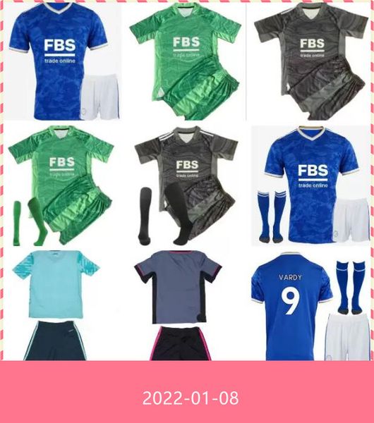 

21 22 tielemans soccer jerseys vardy iheanacho 2021 2022 maddison football shirt ayoze soyuncu barnes city ndidi men jersey kids uninform, Black;yellow