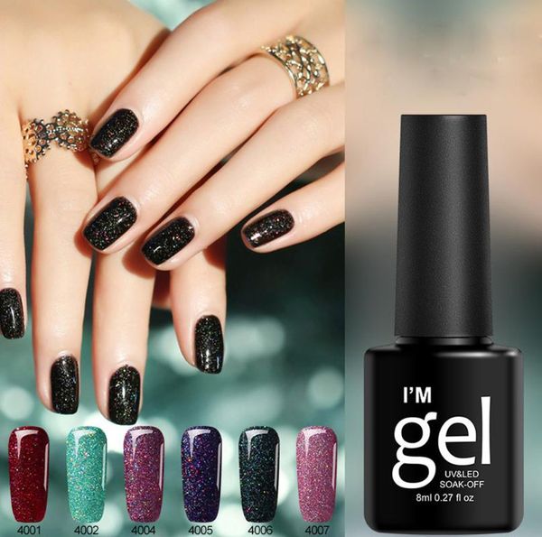 

8ml gel nail polish nude color manicure soaking semi-permanent white varnishes hybrid nails art oat + basecoat set