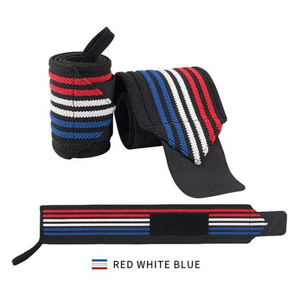 

wrist support single sports wristband plus compression adjustment bandage to help, Black;red