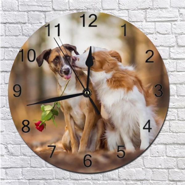 

wall clocks 25cm/10inch decorative numeral digital dial mute silent fashion battery operated home kitchen