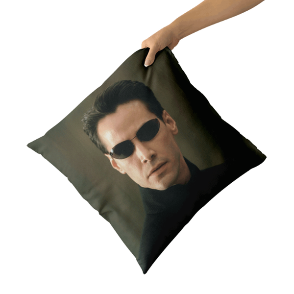 

neo keanu reeves cover printing throw pillow case cushion home decoration pillowcase personalized gift cushion/decorative