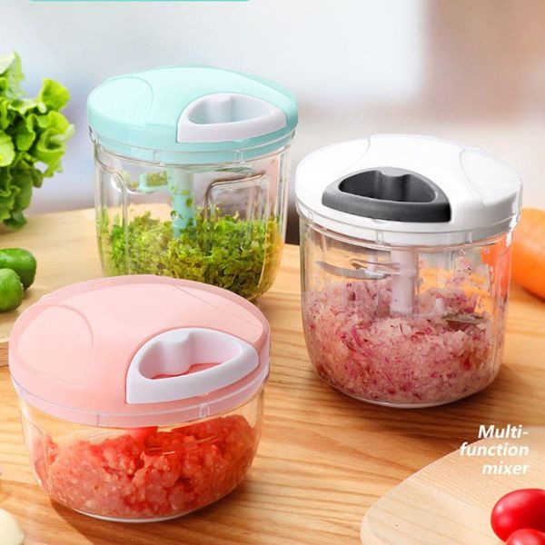 

multifunctional vegetable and fruit mincer, manual garlic press, chopper, high-quality food peeling and chopper