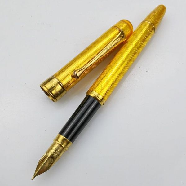 

gold color fountain pen metal pens