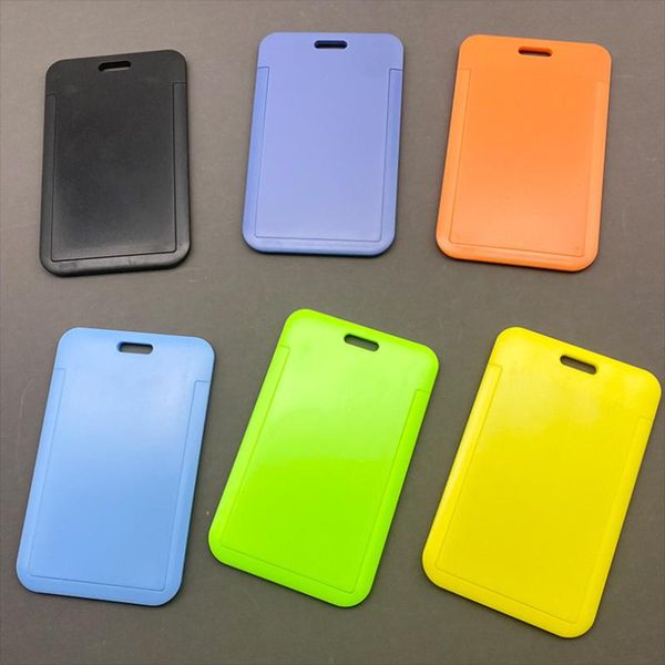 

card holders fashion plastic cover sleeve business credit id holder student bus protect wallet case bag pouch, Brown;gray