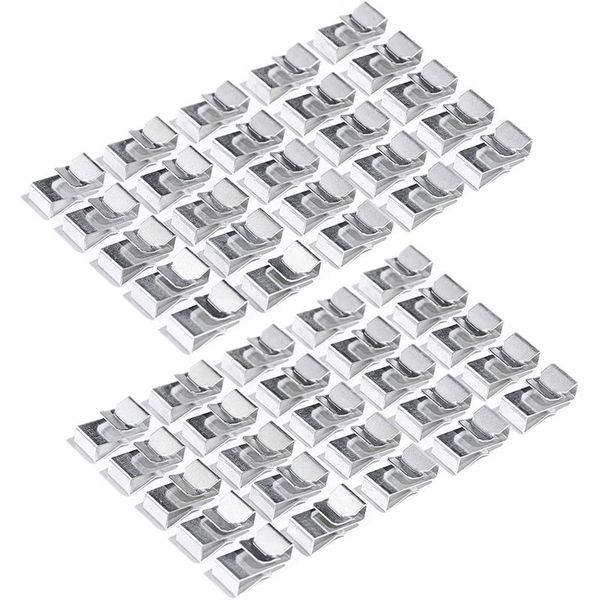 

other home decor 50pcs trailer frame wire clips - mount light wiring for boat metal