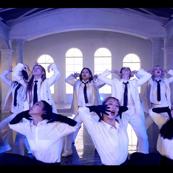 

women's two piece pants kpop gidle jazz dance clothes white blazers shirt hip hop performance costume casual loose trousers women dj d