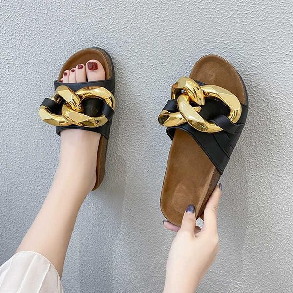 

sandals women wedge open toe platform casual flip flops for party summer 2021, Black