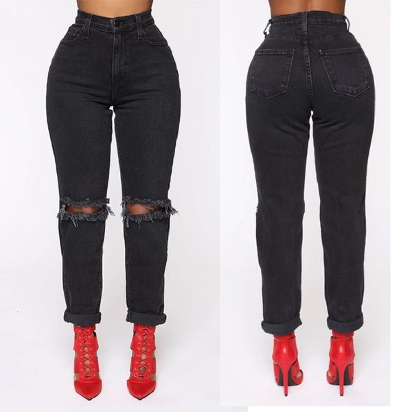 

Women's Jeans Clothing 2021 Jeggings Slim Fit Black Stocking Waist Ripped Pants 9C0T, Blue