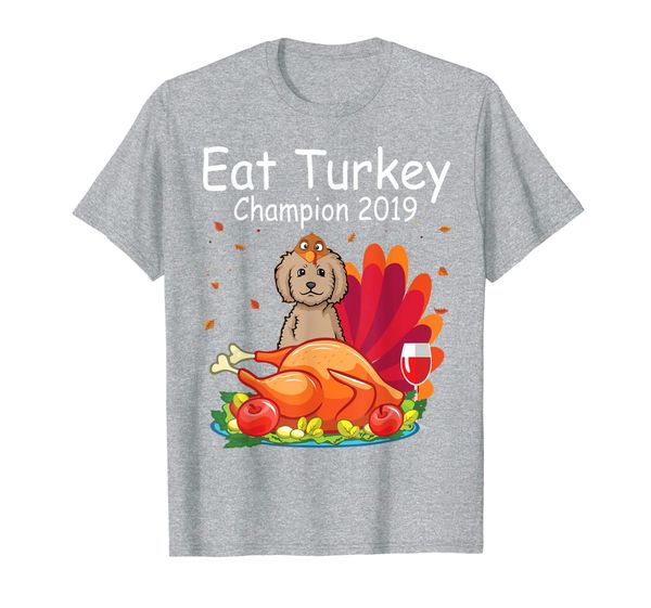 

Turkey Ride Labradoodle See Turkey Dish Wine Champion 2019 T-Shirt, Mainly pictures