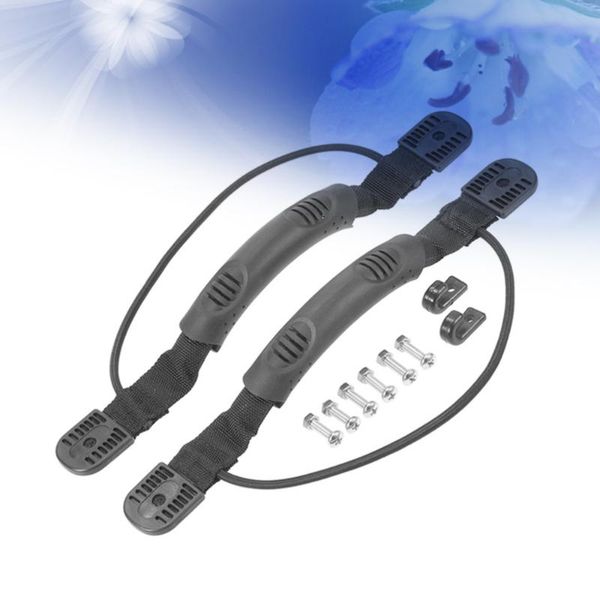 

2pc kayak canoe boat side mount carry handle with bungee cord for outdoor sport accessories rafts/inflatable boats