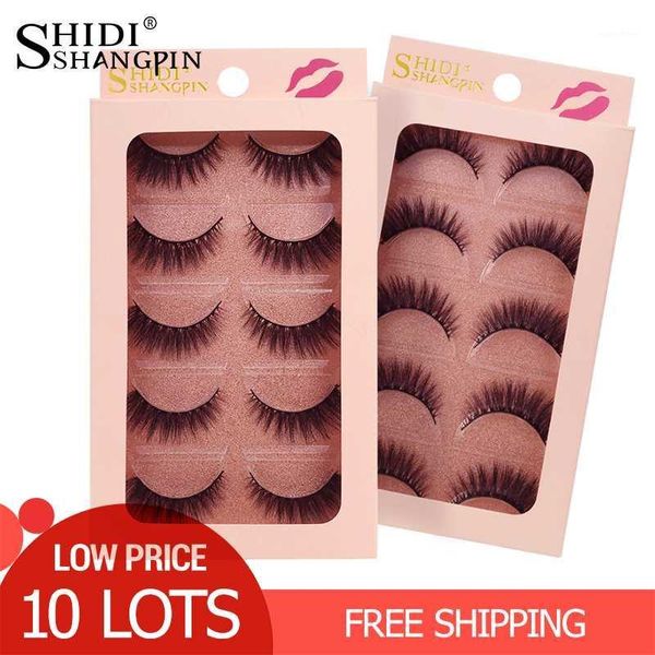 

pairs mink eyelashes wholesale false natural lashes makeup eyelash extensions kit1