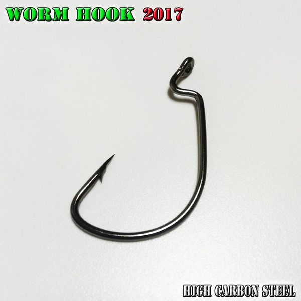 

worm hook fishing size 4#2#1-0#3-0# quantity:100pcs/lot hooks