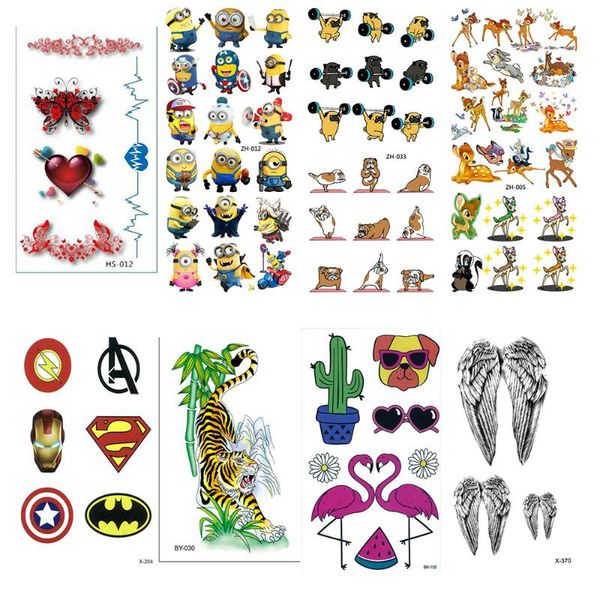 

temporary tattoos water tattoo sticker kids fake man men waterproof chest tatu tatto sleeve tatoo tattos cool for hand