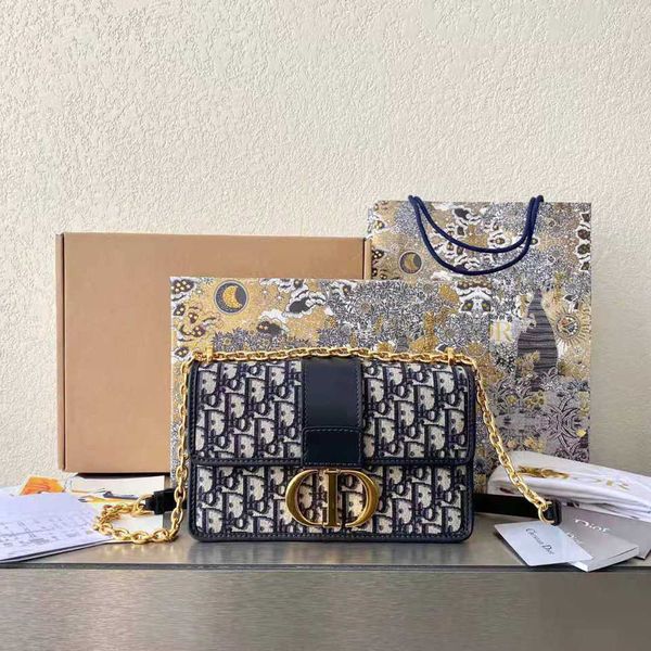 

30 montaigne classic old flower chain messenger high edition handbag zly