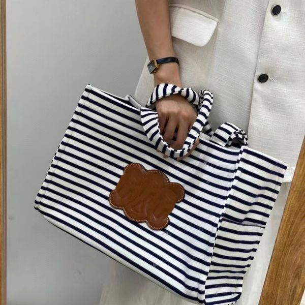 

70% factory store 2021 arc de stripe canvas capacity tot mommy shopping single shoulder portable bag