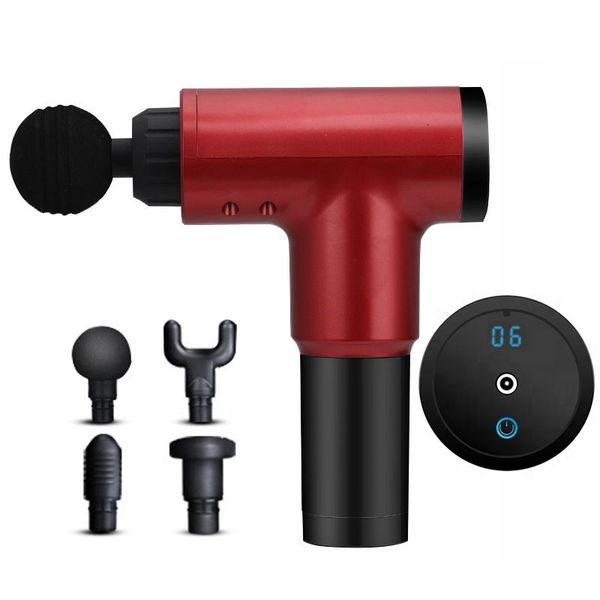 

powerful motor male massager massage gun muscle relax roller percussion gym fitness deep vibrate back full body