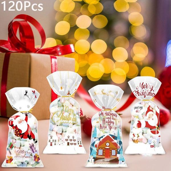 

christmas decorations supplies gift boxes presents boxs casket santa claus pouch plastic bags gifts favor bag food decoration sack