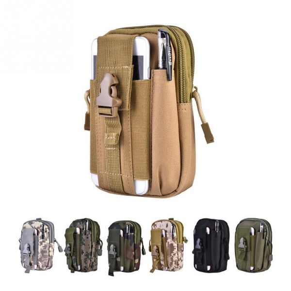 

outdoor bags durable waterproof runing camping traveling bicycle portable tactics sports waist bag 7 colors