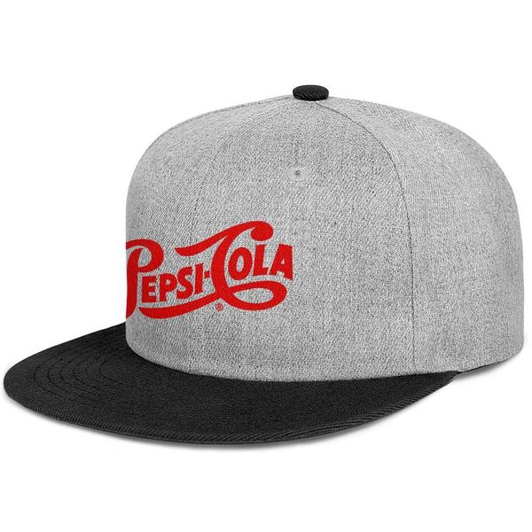 

pepsi cola logo flat brim baseball cap blank vintage trucker hats new brand logo of greenville caps crystal classic icon old new, Blue;gray