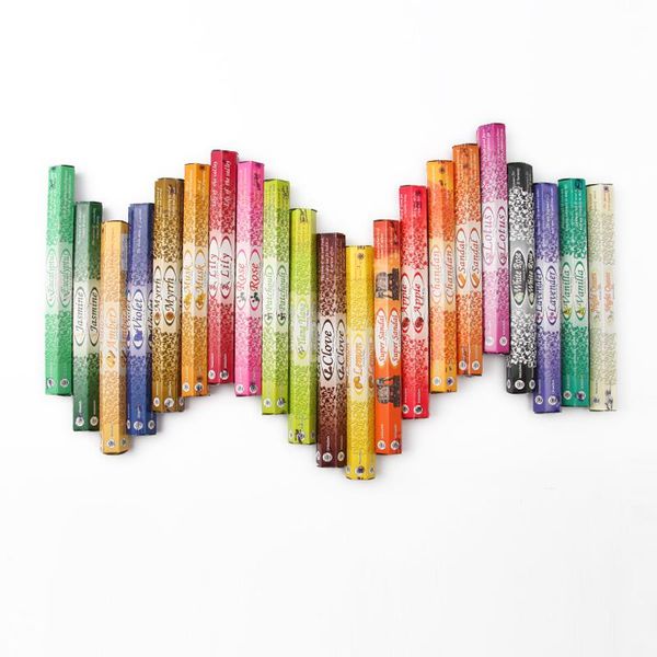 

fragrance lamps 20pcs/box incense stick collection with holder tibetan flavor sanda lavender meditation home frangrance