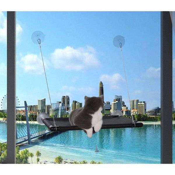 

designer pet hammock cat hanging bed for cats pets supplies beds & furniture