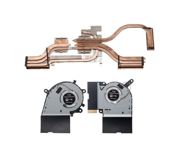 

fans & coolings lapcpu/gpu cooling radiator heatsink&fan for asus rog strix x731 x731-x60b g731 g731gw scar hero iii 13n1-9va0201