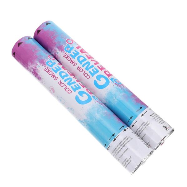 

party favor 2pcs baby gender reveal colorful powder cannons paper confetti supplies