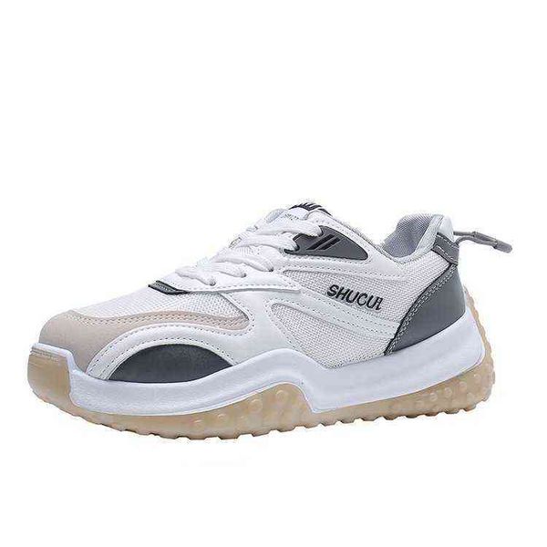 

sneakers women's autumn breathable thin 2021 thick soled dad sho versatile casual mh ins fashion