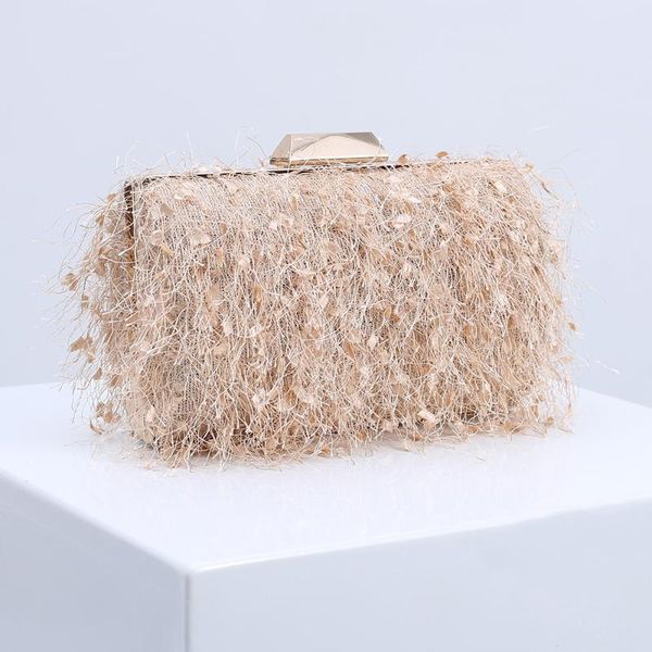 

korean style tassel wild 2021 crossbody shoulder bag wedding clutch evening bags