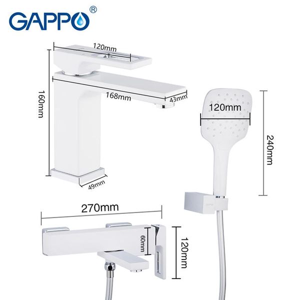 

bathroom sink faucets gappo basin faucet waterfall deck mounted white water mixer taps griferia