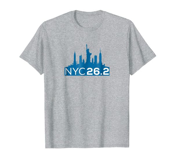 

nyc 26.2 marathon shirt for marathoners - tshirt teal, White;black
