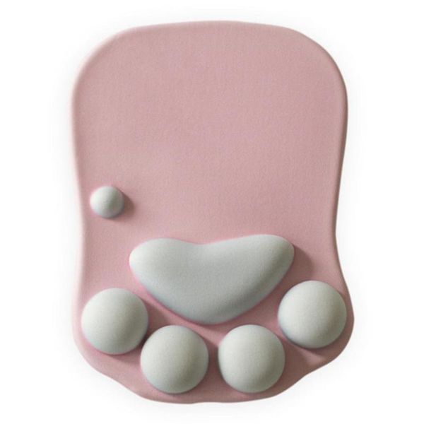 

mouse pads & wrist rests cat shape pad with rest design high-quality silicone material anti-slip safe and nontoxic high density texture