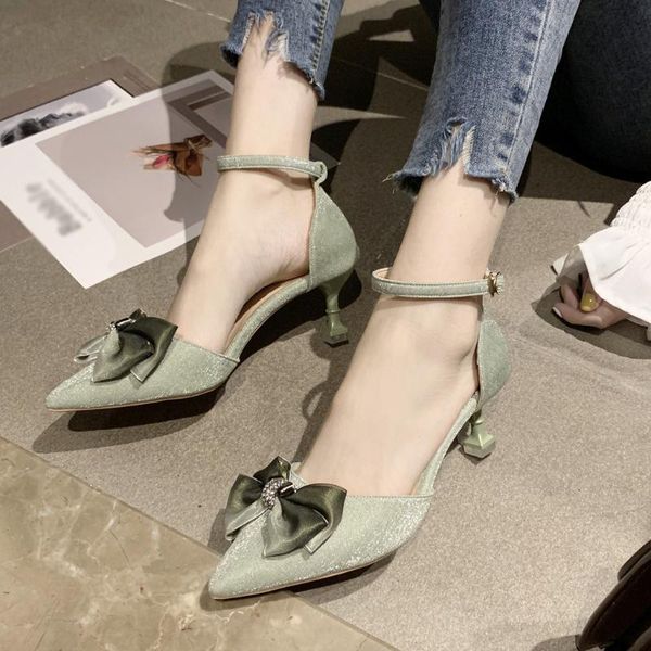 

women sandal rhinestones butterfly-knot party shoes elegant high heel wedding #3 sandals, Black