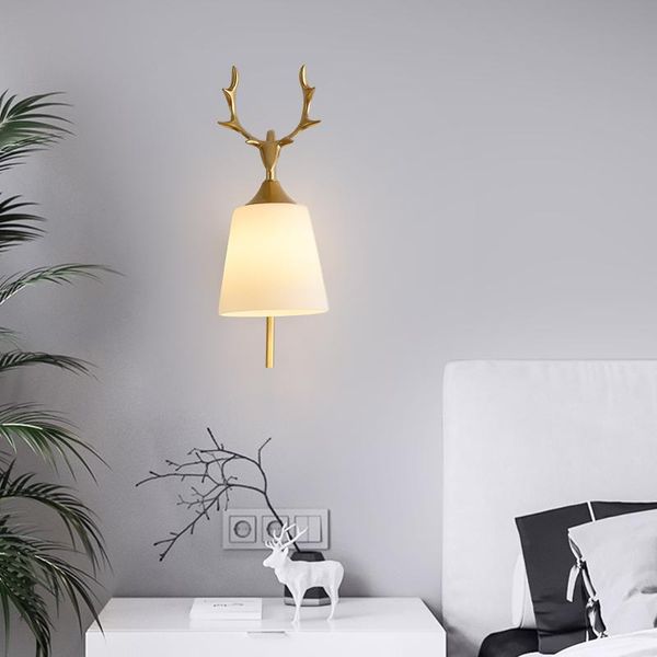 

wall lamp nordic creative luxury e27 living room metal modern minimalist bedside bedroom lighting