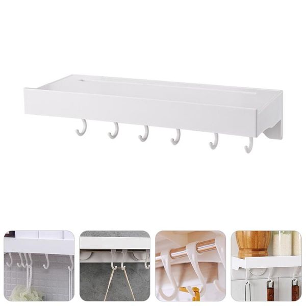 

1pc bathroom shower caddy shampoo bottle holder kitchen storage shelf towel racks