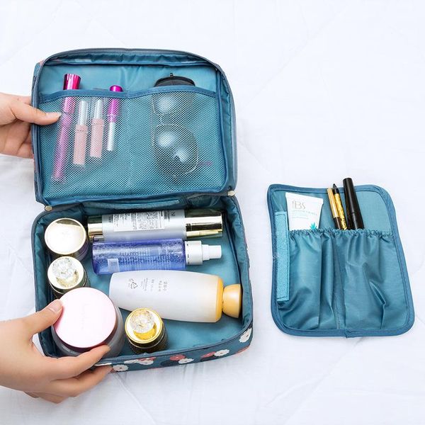 

cosmetic bags & cases outdoor multifunction durable travel portable bag women toiletries organizer waterproof female storage make up