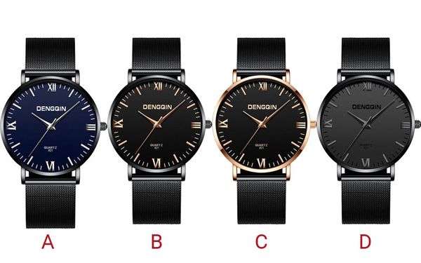 

smart wristbands fast delivery fashion retro design leather analog alloy quartz wrist watch mens luxury sport wristwatch relogio masculino