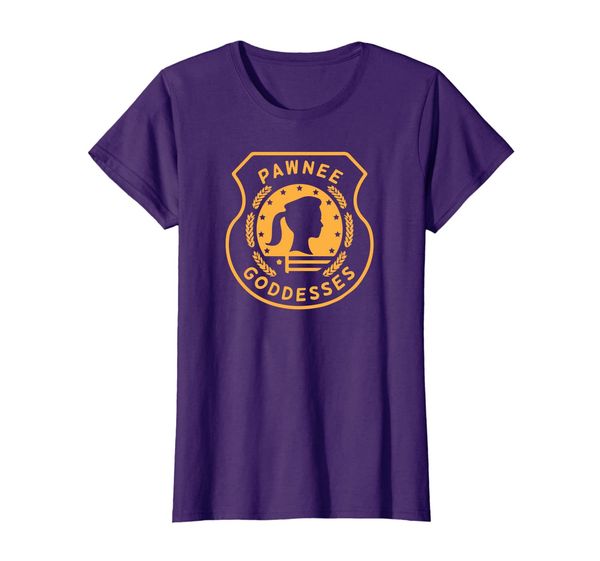 

womens womens ladies girls pawnee goddesses scout shirt clean gold, White;black