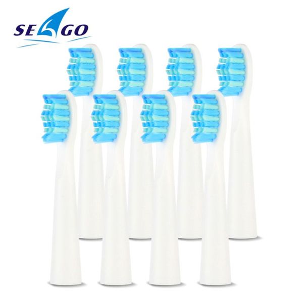 

smart electric toothbrush seago heads for sg515/sg551/sg958/sg910/e4/e9/sg507/sg575 replacement brush attachment