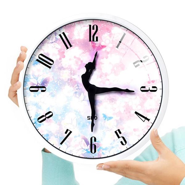 

wall clocks vogue minimalist clock silent modern design glass retro unique art orologio da parete living room decor ei50wc