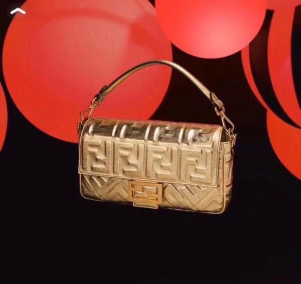 

2019 new double-f relief series french stick single crossbar portable wide shoulder strap fashion versatile leisure