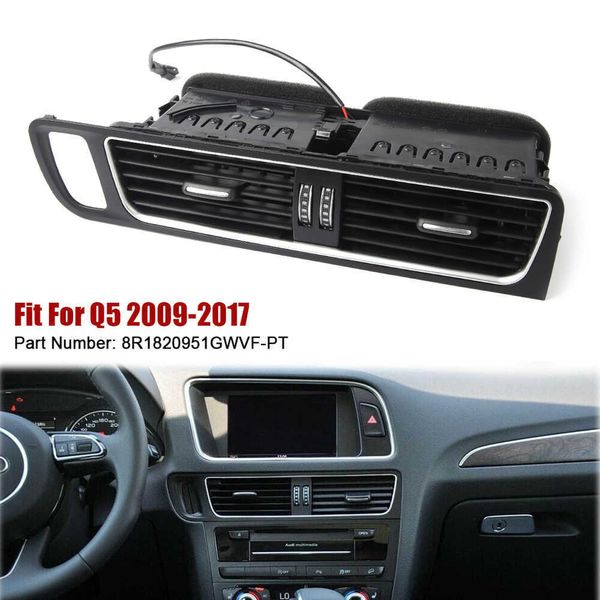 

1 pc air conditioner outlet air conditioning vents &plate frame for audi q5 2009 - oe: 8r1820951gwvf-pt car