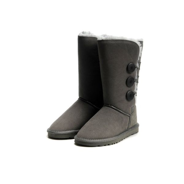 

modish designer warm winter vgg boot buttons women snow long boots lady girls botas brown grey black chestnut woman booties ski sh