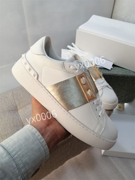 

2022 designer red bottom casual shoes 35-41 studded spikes sneakers men women trainers fashion platform insider sneaker low cut suede shoe h, Red;white