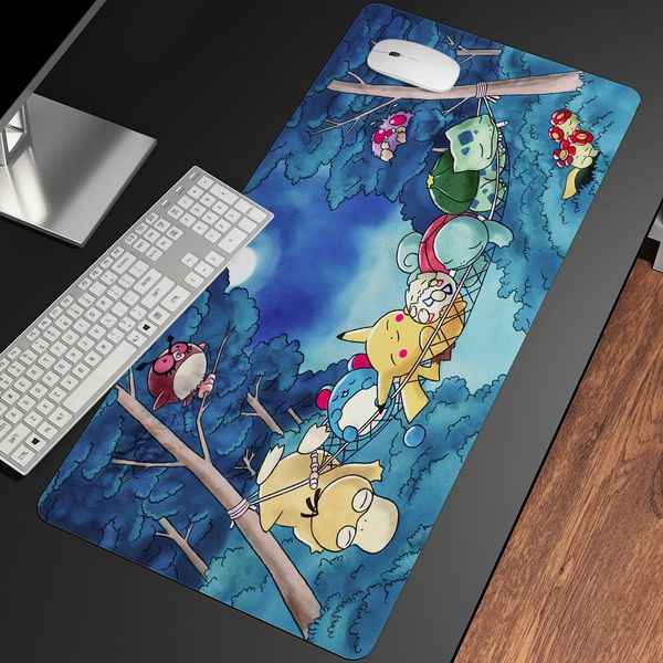 Oversized Magia Pet Bonito Padrão Padrão Mouse Pad Mesa Almofada Anime Gaming Mouse Pads HD Impressão Teclado de computador Mouse Pad