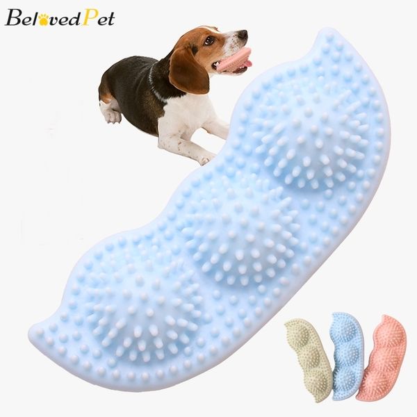 

pet dog chew toys tpr pea bite resistant cleaning teeth dog bite stick soft plastic molar toy food grade safety dog supplies