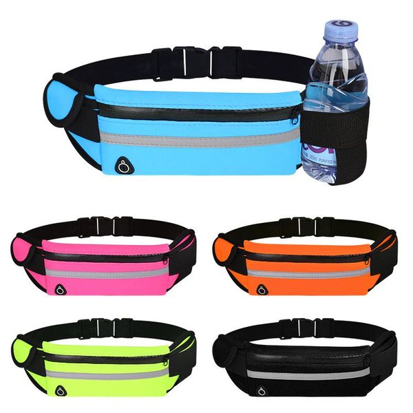 

outdoor bags waist bag belt running sports portable gym hold water cycling phone waterproof women