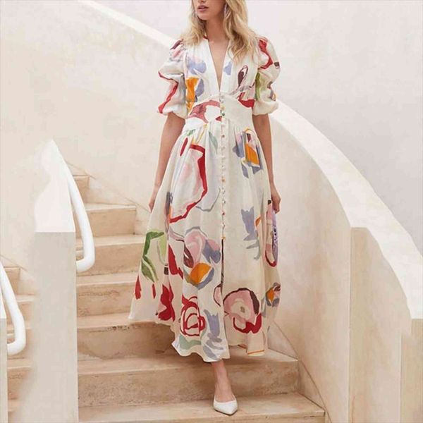 

summer short sleeve print floral womens dresses beach long maxi sundress designer clothes party plus size, Black;gray